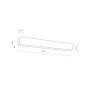 Зображення Купить Светильник Nowodvorski 7550 Wing led T8LED 1x11W 3000K 1700Lm IP20 Bl ИМ Light-Deco 1 