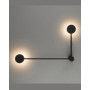 Зображення Настінний світильник Nowodvorski 10638 Orbit GX53 2x8W IP20 Bl чорний ИМ Light-Deco 1 