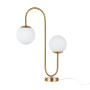 Зображення Настільна лампа, світильник настільний Levistella 7841027-2 GAB+WH бронза, плафон білий ИМ Light-Deco 
