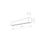 Зображення Купить Светильник Nowodvorski 7565 Straight wall led T8LED 1x11W 3000K 1700Lm IP20 Gr ИМ Light-Deco 1 
