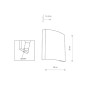 Изображение Бра Nowodvorski 8044 Borde E27 1x40W IP20 Wh ИМ Light-Deco 1 