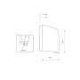 Изображение Бра Nowodvorski 8045 Borde E27 1x40W IP20 Bl ИМ Light-Deco 3 