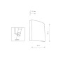 Изображение Бра Nowodvorski 8046 Borde E27 1x40W IP20 Gr ИМ Light-Deco 3 