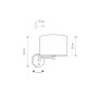 Изображение Бра Nowodvorski 9303 Hotel E14 1x60W IP20 Chrom ИМ Light-Deco 1 