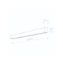 Изображение 9615 Светильник Nowodvorski STRAIGHT WALL LED SILVER L PL ИМ Light-Deco 2 