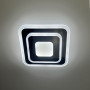 Зображення Світлодіодний чорний світильник з матовим акрилом 25х25 см ИМ Light-Deco 2 