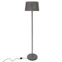 Зображення Торшер MSK Electric Palermo з сірим плафоном із тканини під лампу Е27 із сірою основою NL 3621 GR+GR ИМ Light-Deco 1 