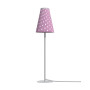 Зображення Настільна лампа з абажуром Nowodvorski 8080 Trifle G9 1x10W IP20 Wh біла, абажур рожевий ИМ Light-Deco 