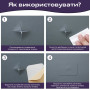Зображення Самоклеющая экокожа в рулоне 1.37*3m*0.5mm DEEP GREY (D) SW-00001340 ИМ Light-Deco 4 