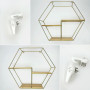 Изображение Полка настенная шестиугольник XL 480*420*120мм (D) SW-00001638 ИМ Light-Deco 5 