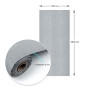 Изображение Обои самоклеющиеся 2800*500*2мм Grey Уценка (D) SW-00001942 ИМ Light-Deco 2 