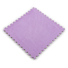 Пол-пазл плюшевый ФИОЛЕТОВЫЙ 60*60*1cm (D) SW-00002087
