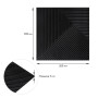 Изображение Панель стеновая 3D 500х500х5мм Бамбук Чёрный SW-00002881 ИМ Light-Deco 2 
