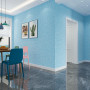Изображение Самоклеющиеся обои светло-сине белые 2800*500*2,5мм YM-03 BLUE WHITE SW-00001326 ИМ Light-Deco 5 