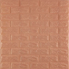 3D панель самоклеюча цегла пудра 700х770х7мм SW-00001800