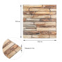 Изображение Панель стеновая 3D 700*700*4mm коричневый сланец (D) SW-00002002 ИМ Light-Deco 2 