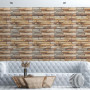 Изображение Панель стеновая 3D 700*700*4mm коричневый сланец (D) SW-00002002 ИМ Light-Deco 4 