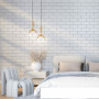 Изображение Панель стеновая 70*70cm*5mm белый кирпич с серебром (D) SW-00001502 ИМ Light-Deco 4 