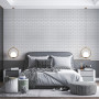 Изображение Панель стеновая 70*70cm*5mm белый кирпич с серебром (D) SW-00001502 ИМ Light-Deco 5 