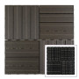 Зображення Композитная плитка WPC уголь 30*30CM*2СM (D) SW-00001713 ИМ Light-Deco 5 
