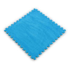 Пол-пазл плюшевый ГОЛУБОЙ 60*60*1cm (D) SW-00002091