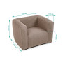 Зображення Надувное кресло коричневое SW-00002291 ИМ Light-Deco 2 