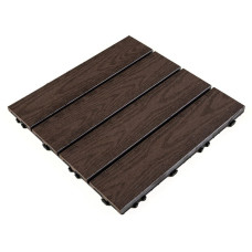 Композитная плитка WPC орех 30*30CM*2СM (D) SW-00001714 Композитная плитка WPC орех 30*30CM*2СM (D) SW-00001714