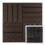 Изображение Композитная плитка WPC орех 30*30CM*2СM (D) SW-00001714 ИМ Light-Deco 5 
