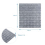 Изображение Панель стеновая 3D 700х770х2мм СЕРЕБРО (D) SW-00001908 ИМ Light-Deco 2 