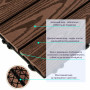 Изображение Композитная плитка WPC кедр 30*30CM*2СM (D) SW-00001705 ИМ Light-Deco 2 
