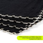 Зображення Пол-пазл плюшевый ЧЕРНЫЙ 60*60*1cm (D) SW-00002079 ИМ Light-Deco 4 