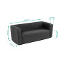 Зображення Надувной диван серый SW-00002293 ИМ Light-Deco 2 