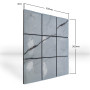 Изображение Самоклеящаяся PET мозаика 30*30CM*4MM (D) SW-00001659 ИМ Light-Deco 3 