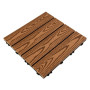 Изображение Композитная плитка WPC золотой дуб 30*30CM*2СM (D) SW-00001706 ИМ Light-Deco 