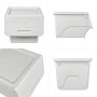 Изображение Контейнер для хранения белый 45.5*38*31CM SW-00002420 ИМ Light-Deco 3 
