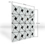 Изображение Самоклеящаяся PET мозаика 30*30CM*4MM (D) SW-00002447 ИМ Light-Deco 2 