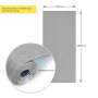 Изображение Уценка Льняные тёплые обои на самоклейке 2800*650*2mm (D) SW-00002530 ИМ Light-Deco 3 
