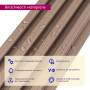 Изображение Декоративная стеновая рейка 3000*160*23мм (D) SW-00001853 ИМ Light-Deco 3 