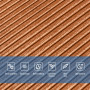 Изображение Панель 3D Bronze 700*700*4mm (D) SW-00001955 ИМ Light-Deco 3 