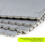 Изображение Пол-пазл плюшевый СВЕТЛО-СЕРЫЙ 60*60*1cm (D) SW-00002081 ИМ Light-Deco 4 