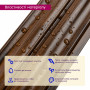 Изображение Декоративная PS рейка 2900*120*12мм (D) SW-00002144 ИМ Light-Deco 3 