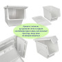 Изображение Контейнер для хранения белый 45.5*28.5*31CM SW-00002421 ИМ Light-Deco 4 