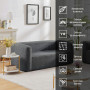 Зображення Набор надувной мебели диван и кресло серый SW-00002658 ИМ Light-Deco 8 