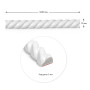 Зображення Молдинг 5000х10х7 мм Белый SW-00002683 ИМ Light-Deco 1 