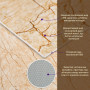 Зображення Декоративная ПВХ плита бежевый мрамор 600*600*3mm (S) SW-00001618 ИМ Light-Deco 1 