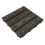 Зображення Композитная плитка WPC антрацит 30*30CM*2СM (D) SW-00001708 ИМ Light-Deco 