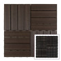 Зображення Композитная плитка WPC венге 30*30CM*2СM (D) SW-00001709 ИМ Light-Deco 5 