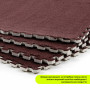 Зображення Пол-пазл плюшевый КОРИЧНЕВЫЙ 60*60*1cm (D) SW-00002083 ИМ Light-Deco 4 