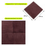 Зображення Пол-пазл плюшевый КОРИЧНЕВЫЙ 60*60*1cm (D) SW-00002083 ИМ Light-Deco 1 