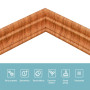 Зображення Гибкий самоклеящийся плинтус дуб золотой SW-00000075 ИМ Light-Deco 3 